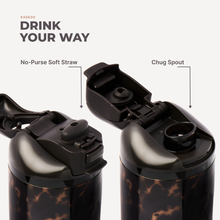 Load image into Gallery viewer, HydroJug - Mocha Tortoise HydroJug 14 oz Ease2o