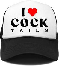 Load image into Gallery viewer, I love Cock Tails (Black/White)