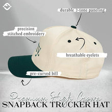 Load image into Gallery viewer, Dirty (Martini) Hat - Green/Beige
