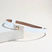 Load image into Gallery viewer, Kelly Adjustable Skinny Belt with Lock Buckle