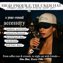Load image into Gallery viewer, Dirty (Martini) Hat - Green/Beige