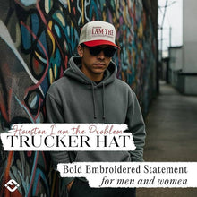 Load image into Gallery viewer, Houston I am The Problem - Beige/Red
