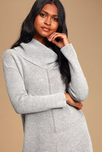 Load image into Gallery viewer, Tea Sweater Dress-FINAL SALE