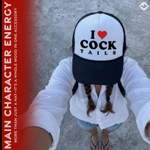Load image into Gallery viewer, I love Cock Tails (Black/White)