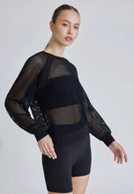 Load image into Gallery viewer, BLANC NOIR-IRIE CROPPED SWEATSHIRT-FINAL SALE