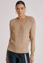 Load image into Gallery viewer, PORTOLA V NECK - Blanc Noir