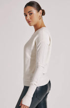 Load image into Gallery viewer, PORTOLA V NECK - Blanc Noir