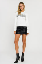 Load image into Gallery viewer, AMOUR Sweatshirt-White - FINAL SALE