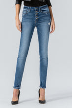 Load image into Gallery viewer, Flying Monkey - High Waist Button Up Ankle Skinny