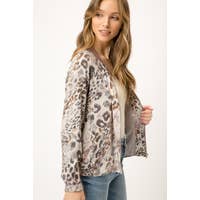 Load image into Gallery viewer, Leopard Bomber Jacket