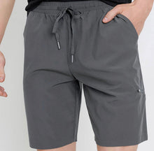 Load image into Gallery viewer, Active Drawstring Shorts with Zippered Pouch