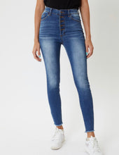 Load image into Gallery viewer, High Rise Button Fly Skinny Jeans