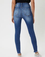 Load image into Gallery viewer, High Rise Button Fly Skinny Jeans
