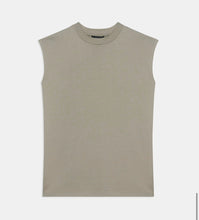 Load image into Gallery viewer, THEORY Perfect Cut-Off Tee in Cotton Jersey