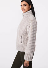 Load image into Gallery viewer, Bernardo Unreal Mink Fur Bomber Jacket - FINAL SALE