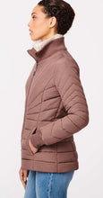 Load image into Gallery viewer, Bernardo Sleek Rays Puffer Jacket