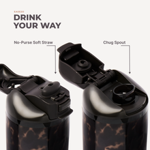Load image into Gallery viewer, HydroJug - Mocha Tortoise HydroJug 24 oz Ease2o
