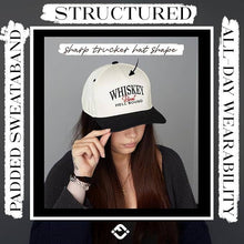 Load image into Gallery viewer, Whiskey Bent Hell Bound Hat - Black/Beige
