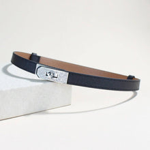 Load image into Gallery viewer, Kelly Adjustable Skinny Belt with Lock Buckle
