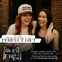 Load image into Gallery viewer, I'm The Friend In Low Places Hat - Brown/Beige
