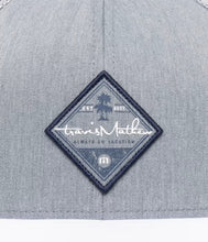Load image into Gallery viewer, TravisMathew Base Tan Snapback Hat
