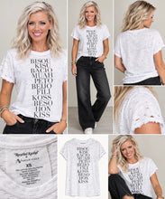 Load image into Gallery viewer, Amour Vogue Multi Kiss Tee
