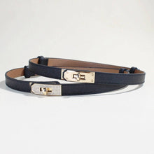 Load image into Gallery viewer, Kelly Adjustable Skinny Belt with Lock Buckle
