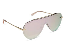 Load image into Gallery viewer, Diff - Imani - GOLD + CHERRY BLOSSOM MIRROR SUNGLASSES
