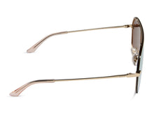 Load image into Gallery viewer, Diff - Imani - GOLD + CHERRY BLOSSOM MIRROR SUNGLASSES
