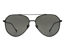 Load image into Gallery viewer, DIFF - DASH - MATTE BLACK + SOLID GREY + POLARIZED SUNGLASSES
