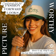 Load image into Gallery viewer, Dirty (Martini) Hat - Green/Beige
