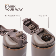 Load image into Gallery viewer, HydroJug - Clay HydroJug 24 oz Ease2o
