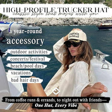 Load image into Gallery viewer, Captain Cocktail - Black/Beige (nautical) Hat
