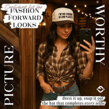 Load image into Gallery viewer, I'm The Friend In Low Places Hat - Brown/Beige
