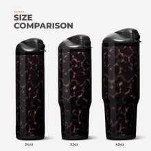 Load image into Gallery viewer, HydroJug - Mocha Tortoise HydroJug 24 oz Ease2o
