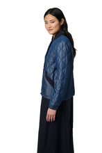 Load image into Gallery viewer, Bernardo - Weekender Quilted Denim Bomber
