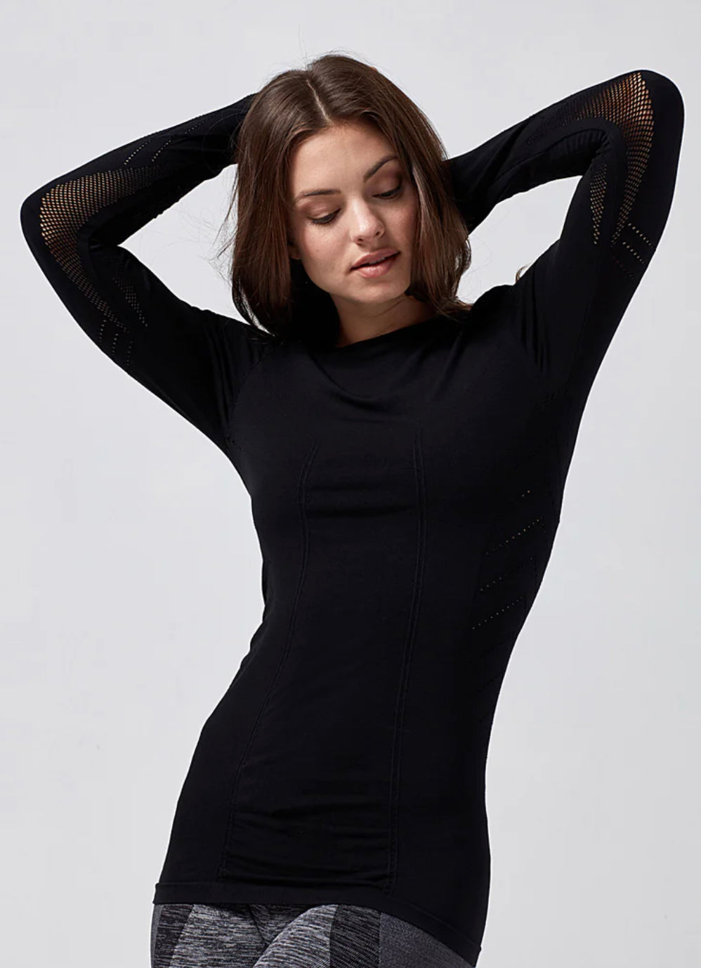 MAGNETIC TOP-Blanc Noir