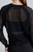 Load image into Gallery viewer, BLANC NOIR-IRIE CROPPED SWEATSHIRT-FINAL SALE
