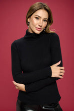 Load image into Gallery viewer, Solid Knit Turtleneck Top

