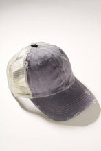 Load image into Gallery viewer, Ripped and Washed Solid Baseball Caps
