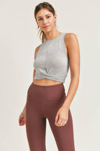 Load image into Gallery viewer, Overlay-Front Cropped Athleisure Tank
