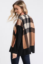 Load image into Gallery viewer, Plaid Mock Neck Sweater
