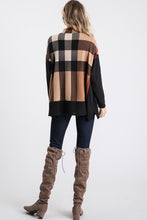 Load image into Gallery viewer, Plaid Mock Neck Sweater
