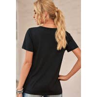 Load image into Gallery viewer, Chic Distressed Short Sleeve Top
