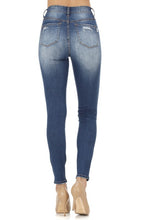 Load image into Gallery viewer, Nature Denim - High Waist Skinny Light Destruction
