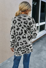 Load image into Gallery viewer, Leopard Open Front Cardigan Outwear
