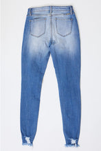 Load image into Gallery viewer, KanCan - Mid Rise Distressed Ankle Skinny Jeans
