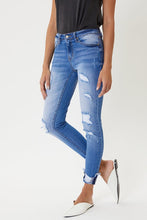 Load image into Gallery viewer, KanCan - Mid Rise Distressed Ankle Skinny Jeans
