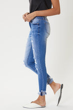 Load image into Gallery viewer, KanCan - Mid Rise Distressed Ankle Skinny Jeans
