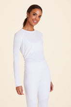 Load image into Gallery viewer, Alala-TIE BACK LONG SLEEVE - white
